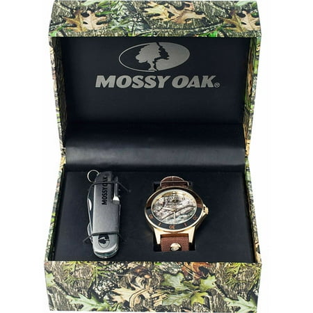 Mossy Oak Men's Treestand Watch And Pock