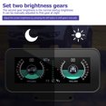 thumbnail image 4 of Universal Intelligent Car Inclinometer Tilt Gauge High Resolution HUD Digital Angle Slope Meter for Automobile, 4 of 5