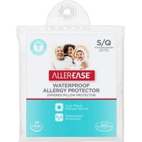 AllerEase Waterproof Allergy Protector Zippered Pillow Protector