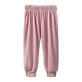 thumbnail image 1 of Odeerbi 1-10 Años Niños Niñas Pantalones Deportivos Modal Pantalones Deportivos Verano Workout Athletic Sports Jogger Pantalones Cintura Elástica Transpirable Joggers, 1 of 4