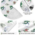 thumbnail image 2 of FMSHPON Snowmen in Winter Clothes Xmas Christmas Tree Skirt Stand Mat for Holiday Party Decoration Indoor Outdoor 36 inches, 2 of 6