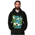 thumbnail image 5 of Smurfs Kanji Don't Kill My Vibe Hoodie Sweatshirt Women Men Brisco Brands M, 5 of 6