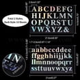 thumbnail image 2 of EIGTHTAIL 24Sheets 400pcs Large Letter & Number Stickers 2.5 Inch Self Adhesive Letters Stickers Big Font Stickers, 2 of 6