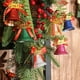 thumbnail image 1 of Christmas Bells, Plastic Decorations, Colorful Powder Spreading 5cm, 6 Christmas Tree Pendants, Small Accessories, Pendants, 1 of 7