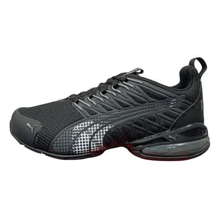 Big Kid's Puma Voltaic Evo Hypno Hftne JR Puma Black-Flat Mid Gray (407862 01) - 4.5