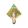 thumbnail image 1 of LINLIN 3D Firework Bulb Starry Light Bulb E27 AC 85-220V 4W Retro Edison Bulb Warm White Light for Holiday Christmas Decoration Bar Glass LED Lamp, 1 of 9