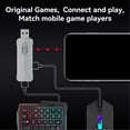 thumbnail image 3 of Mobile Game Keyboard Mouse Converter, High Sensitivity One Hand Gaming Mouse Keyboard with Recoil Control for, 3 of 7