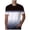 Gray, variant on Babysbule Mens Shirts Men Casual Round Neck Gradient Sport Short Sleeve Tops T-Shirt