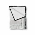 thumbnail image 2 of Motorcycle Soft Flannel Fleece Blanket, Motocross Racer Image Grungy Background Poster Style Monochromic Artwork Print, Cozy Plush for Indoor and Outdoor Use, 60" x 80", Black White, by Ambesonne, 2 of 6