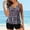 Multicolor, variant on KIHOUT Swimsuit Women Two Piece Women Conservative Print Strappy Back Tankini Set Two Piece Swimsuits Swimdress