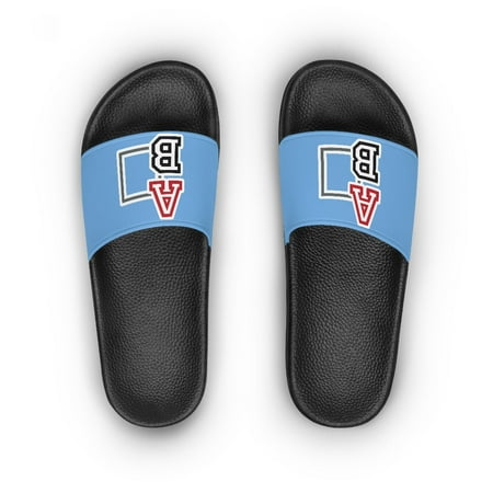 

ABJ Greek (Baby Blue) Women s Slide Sandals