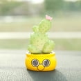 thumbnail image 1 of Xihbxyly Ofertas de Venta de Lightling Figura de Cabeza Temblorosa de Cactus, Adorno para Coche, Suministros para Coche, Decoración de Escritorio de Oficina, Regalo, 1 of 7