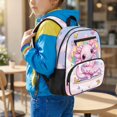 thumbnail image 3 of Jeiento Axolotl 13.5 Inch Lightweight Toddler Backpack for Daycare, Rainbow Preschool Kids Bag for Boys & Girls, Bookbag with Side Mesh Pockets, 3 of 7