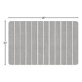 thumbnail image 2 of Pemberly Row Modern Diatomite Quick-Dry Stone 34x21" Large Bathroom Mat in Gray, 2 of 6