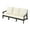 Grey, variant on Hips Poolside With Cushion, White, And Low Maintenance Design White Outdoor Armchair Wood Grain Finish &