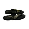 thumbnail image 3 of Juicy Couture Womens Smirk Animal Print Thong Flip-Flops, 3 of 8