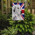 thumbnail image 2 of Great Pyrenees with English Union Jack British Flag Garden Flag, 2 of 5