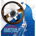 thumbnail image 4 of fastboy Boat Steering Wheel Alloy 3 Spokes Non-directional Anti-rust Detachable Helm Rowing Boats Kayak Accessories Hardware, 4 of 6