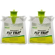 RESCUE! Outdoor Disposable Fly Trap, 2 Pack