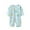 Light Blue, variant on Gpaecead Boys Girls Prints Romper Thin Jumpsuit Newborn Printing Romper Long Sleeve Button Crawling Clothes Light Blue