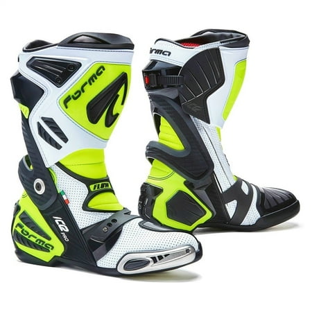 

Forma Ice Pro Flow Racing Boots - Neon White Flow