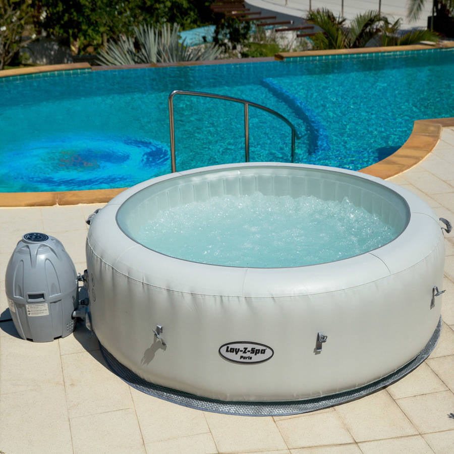 Details about   Lay Z Spa Paris 4-6 person inflatable hot tub LED BRAND NEW TRUSTED SELLER 