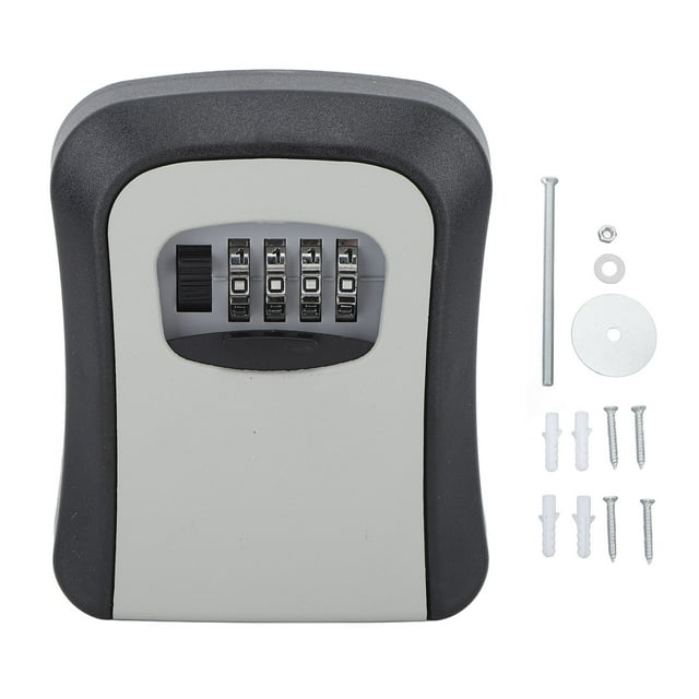 Caja de seguridad con llave caja de seguridad con llave impermeable a prueba de herrumbre estable para el hogar ANGGREK Otros