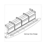 Draper Ceiling Trim Flange for Paragon Case, White