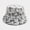 Gray, variant on Bucket Hat For Women Sweet Bow Print Thick Soft Plush Wide Brim Hats Elastic Band Ear‑Warming Cold Weather Outdoor Headwear