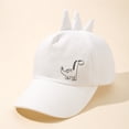 thumbnail image 4 of ZRBYWB Children's Hat Cartoon Dinosaur Print Children's Baseball Cap Sunscreen Babies Cap Summer Hat, 4 of 6