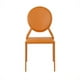 Eurostyle Chaise de Salle à Manger Isabella en Orange – image 2 sur 4