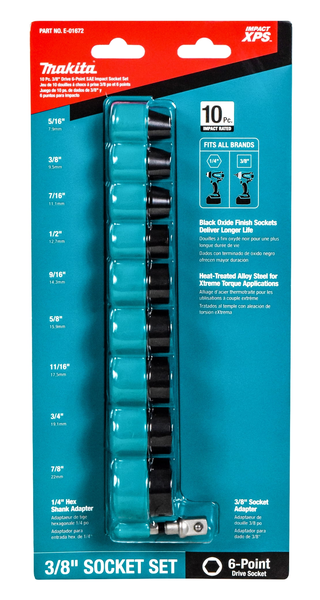 Impact Driver Wrench Socket Set 