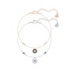 Crystal Wishes Evil Eye Bracelet Set - Blue - 5272256