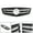 Black, variant on Front Grill Grille Fit For Mercedes Benz C Class W204 C300 C350 2008-2014 Chrome