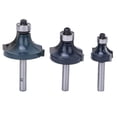 thumbnail image 2 of Impact Resistance Alloy And Carbon Steel Woodworking Router Bit, Round Milling Cutter, Fiberboard Cabinets Cutting For Solid Wood, 2 of 8