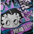 thumbnail image 4 of Kanji Style Betty Boop Love XOXO Youth T Shirt Tee Girls Infant Toddler Brisco Brands 6M, 4 of 5