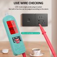 thumbnail image 4 of Multimeters,Resistance Diode And Diode Meter Live Test Pen With Shutdown Professional Resistance Handheld Test Tester Temperature Function Adjustable Live Wire Fy168 -burn Handheld, 4 of 6