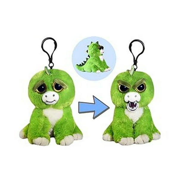 Pinza de peluche Feisty Pets Mini Extinct Eddie The Stegosaurus