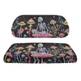 thumbnail image 6 of Garronmavis Mushroom Skeleton Golf Cart Rear Seat Cover Accessorie Universal Fit for All Brand Comfortable Golf Cart Seat Covers for Interior Protection Decor Accessiores, 6 of 6