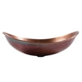 thumbnail image 4 of Sinkology Confucius Metal Oval Vessel Bathroom Sink with Faucet, 4 of 5