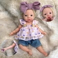 thumbnail image 1 of Muñeca Reborn Yokyyi Cuerpo Completo de Silicona 28 cm con Accesorios, 1 of 7