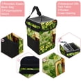 thumbnail image 2 of Saint Patrick's Day Foldable Car Garbage Can with Lid, Leak-Proof Mini Trash Can, Hanging Storage Bag for Car, 2 of 6