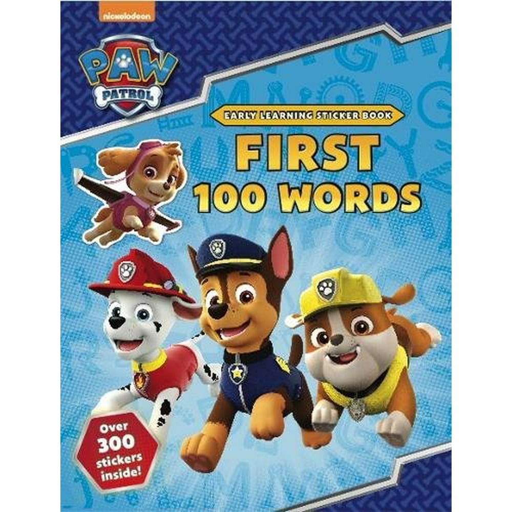 paw patrol book and figures