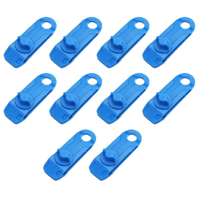 Clips - Abrazaderas de sujeción resistentes con agarre de bloqueo para carpas, toldos, campamentos al aire libre y marquesinas para caravanas