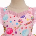 thumbnail image 4 of FYMNSI Toddler Girl Tulle Tutu Tank Dress Pink Strawberry Princess Dress 3T-4T Girl Clothes Party Sundress, 4 of 8