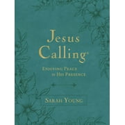 Sarah Young: Jesus Calling, Large Text Teal, with Full Scriptures: Enjoying Peace in His Presence (a 365-Day Devotional) (Large Type / Large Print) (Large type / large print edition) (Hardcover)