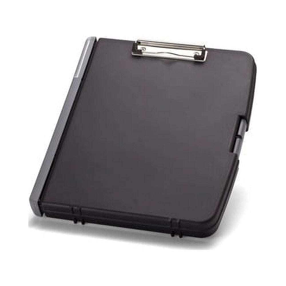 Officemate Ringbinder Clipboard Storage Box, Charcoal (83309)