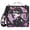 Cute Vampire with Cat Ears, variant on 3 Ring Zipper Binder with Shoulder Strap Waterproof Trapper Keeper 2 Inch D-Ring 500 Sheets Capacity Ink Basketball