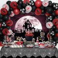 thumbnail image 1 of 92pcs Halloween Theme Balloon Set, Halloween Ghost Festival Balloon Chain Set, Party Decoration Balloons, 1 of 3