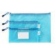 thumbnail image 4 of Bolsa de PVC con ranura para tarjeta de visita, bolsa de archivo de rejilla impermeable con logotipo publicitario, 4 of 4